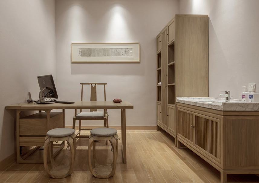 中醫(yī)桌、中醫(yī)椅、鼓凳